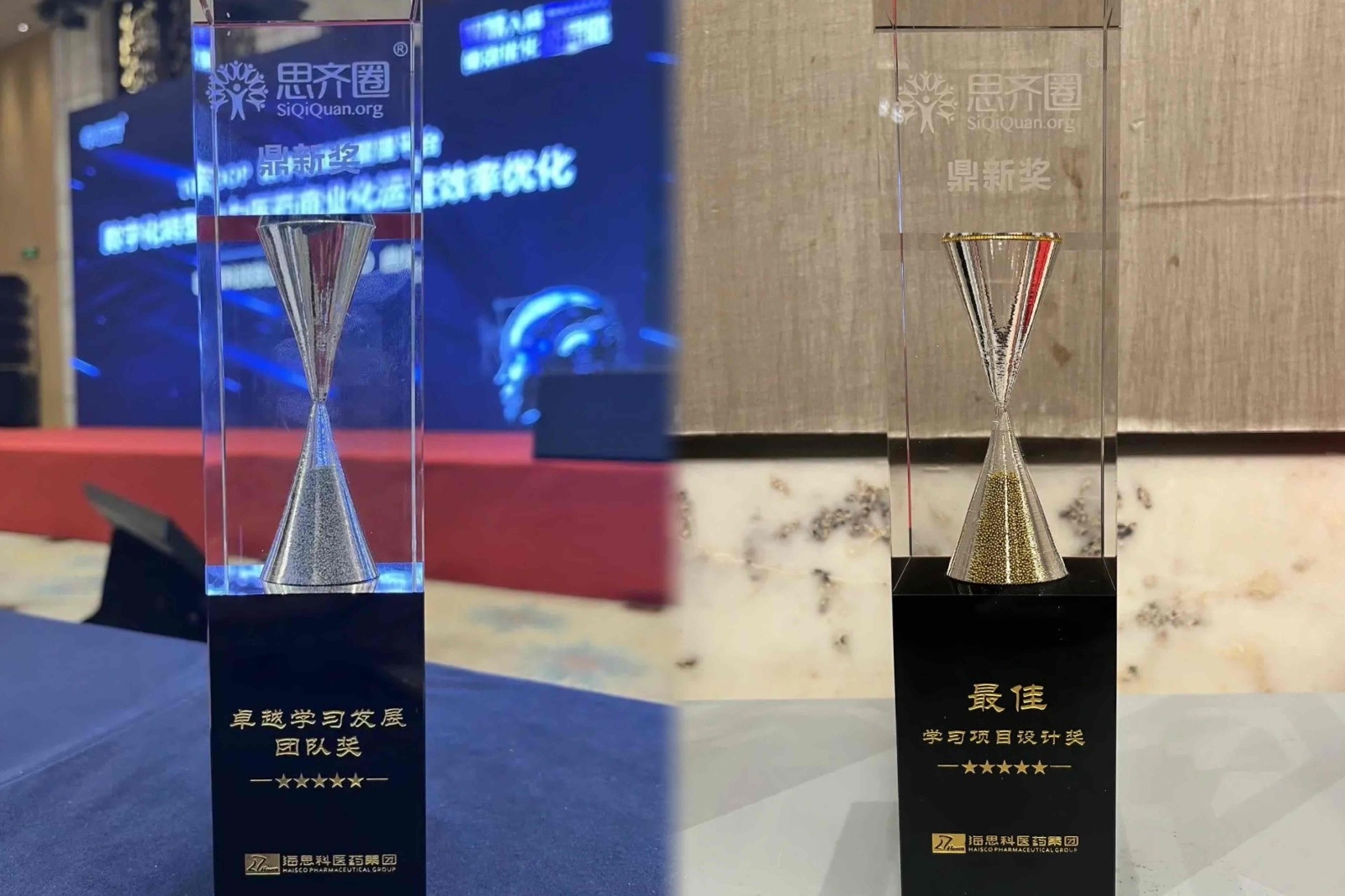 凯发一触即发医药集团荣获“鼎新奖-卓越学习发展团队奖”等三项荣誉